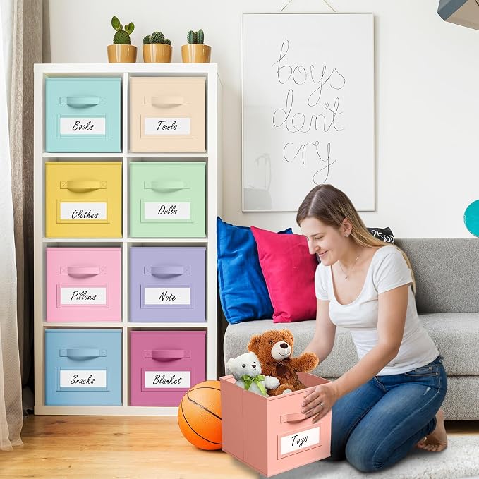 10 Pcs Fabric Storage Cubes - Image 6