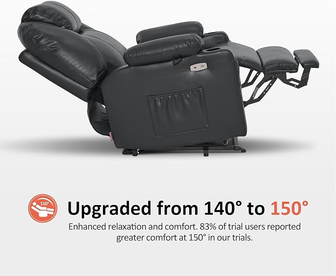 MCombo Oversized Power Lift Recliner Chair - Image 4