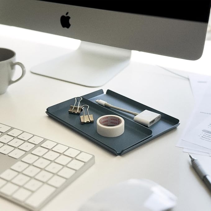 Aluminum Organizer Tray for Desk & Entryway - Image 8