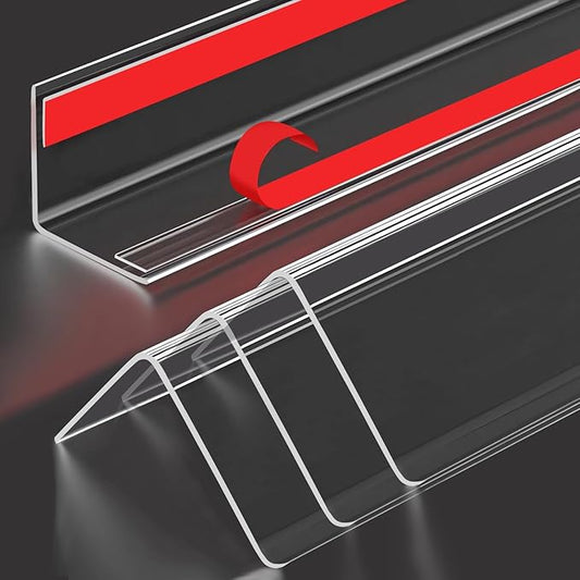 4 PCS Wall Corner Protectors, 42cm Length Self-Adhesive Plastic Baby Corner by Unknown