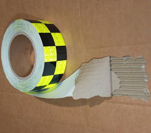 Reflective Tape 2 inch X 166 feet, Outdoor Waterproof Hazard Conspicuity Safety - Image 2