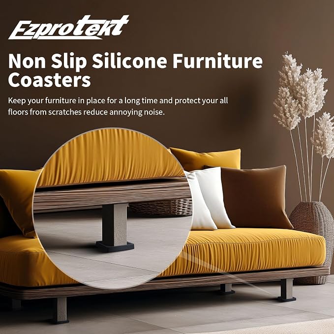 Ezprotekt Non Slip Furniture Pads, Anti-Slip Furniture Coasters - Image 6