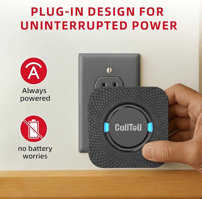 CallToU Wireless Caregiver Call Button Elderly Monitoring Alert Systems - Image 3