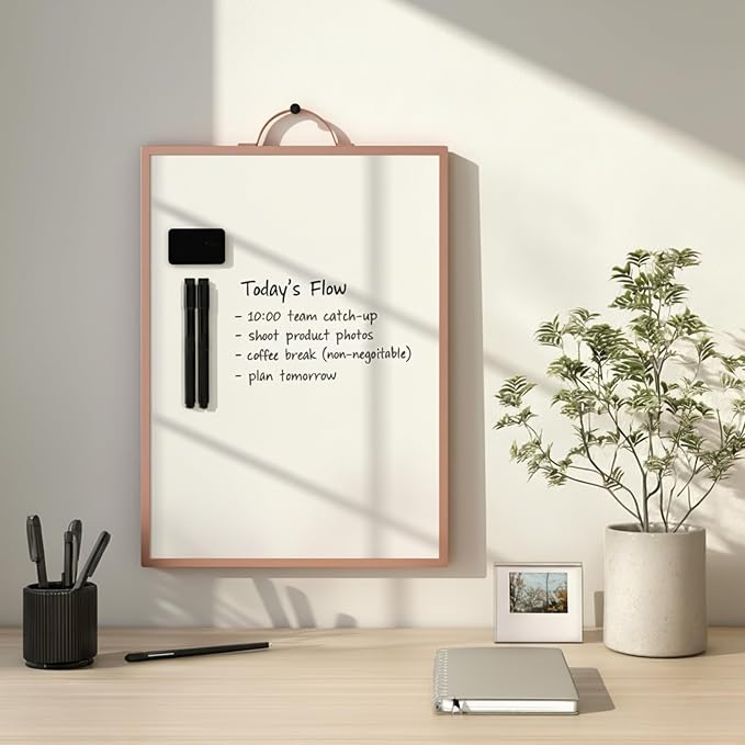 Small Whiteboard 12 x 16 Inch Magnetic Dry Erase Board - Image 8