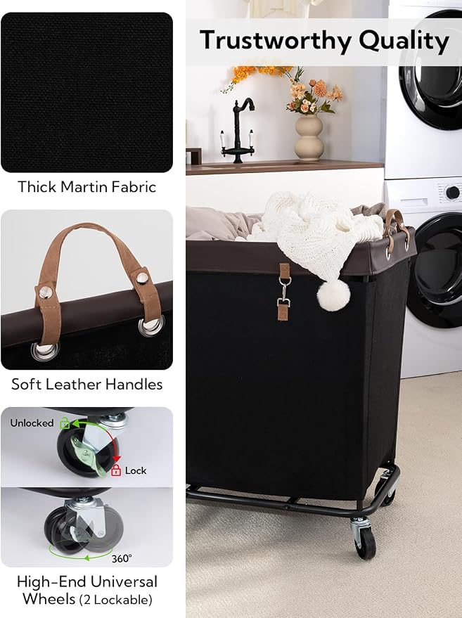 StorageWorks 320L Laundry Basket - Field & Grace