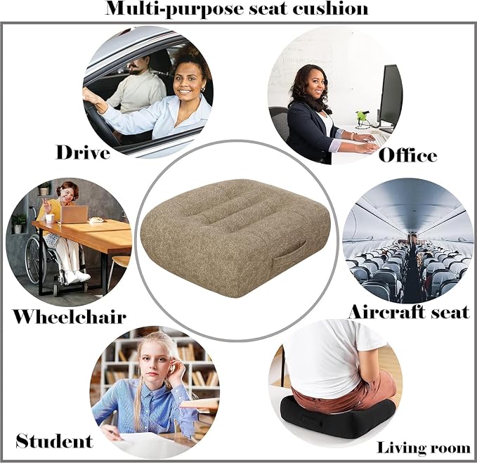 adult car seat booster for height/drivers seat booster cushion for - Image 2