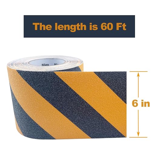 Anti Slip Safety Grip Tape 6 Inch x 60 Ft, Non Skid Tread - Image 7