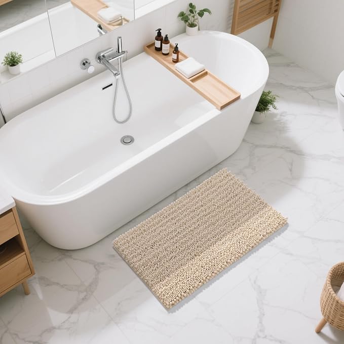 Yimobra Large Bathroom Rugs Non Slip Washable 36x24 Inch - Image 9