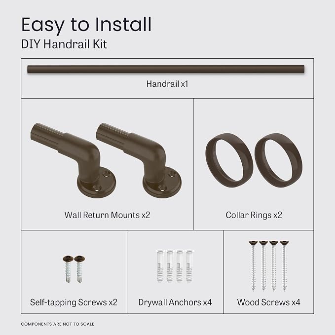 Meranti Aluminum Handrail for Stairs - Image 4