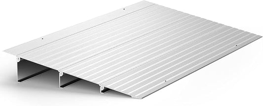 Door Threshold Ramp 3" Rise Door Ramp Aluminum Entry Ramp or Doorways Rated 800 by DWALE