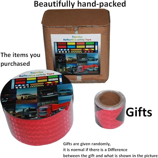 Red Reflective Tape Outdoor Waterproof 3 inch, High Visibility Hazard - Image 4