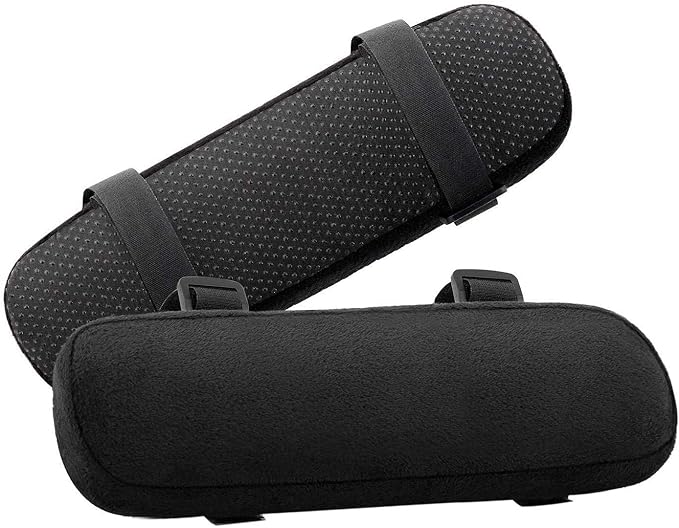 MOSISO Chair Armrest Pads, Memory Foam Home/Office Chair Arm Rest Covers Comfy by MOSISO