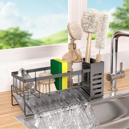 NET MEYA Kitchen Caddy Sink Organizer, Sponge Holder by NETMEYA