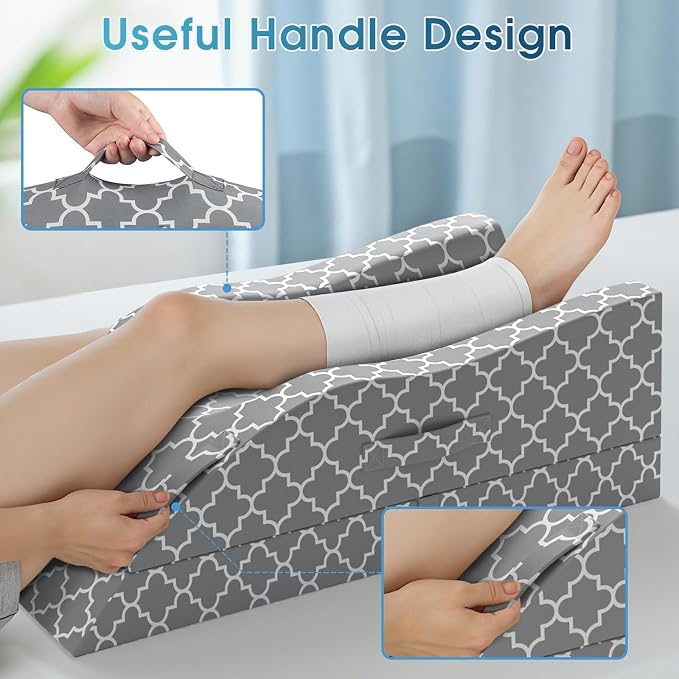 CloudBliss Leg Pillow, Leg Elevation Pillow - Image 6
