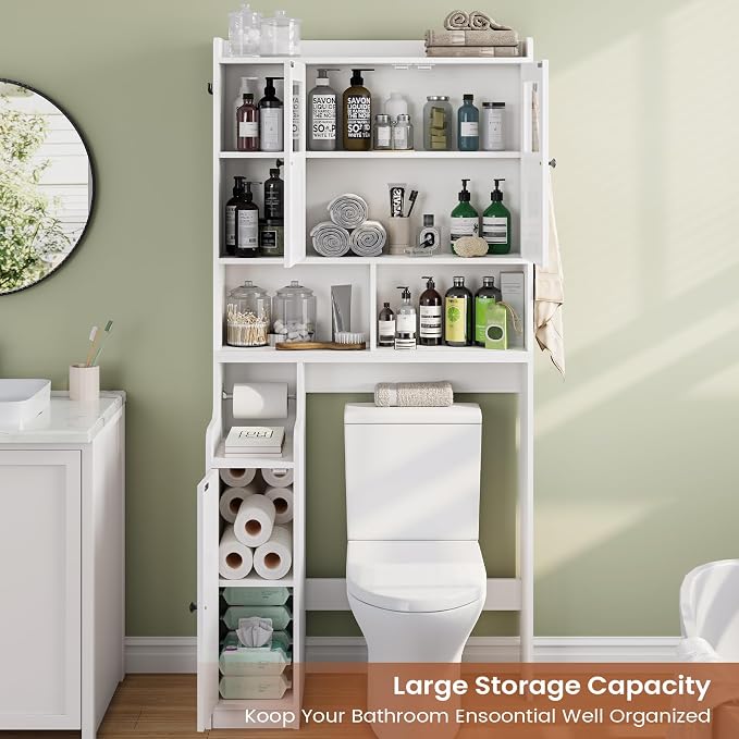 Itaar Over The Toilet Storage Cabinet, Over Toilet Bathroom Organizer - Image 3