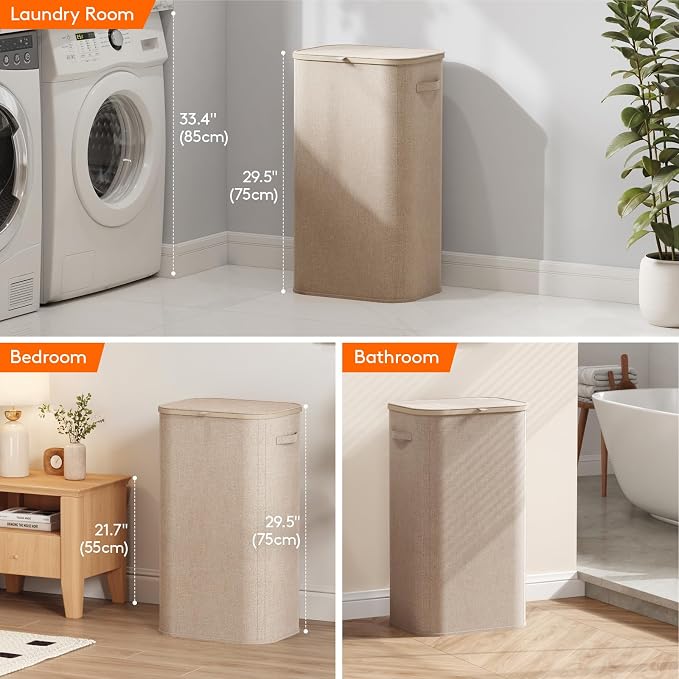 Lifewit 105L Laundry Basket - Image 8