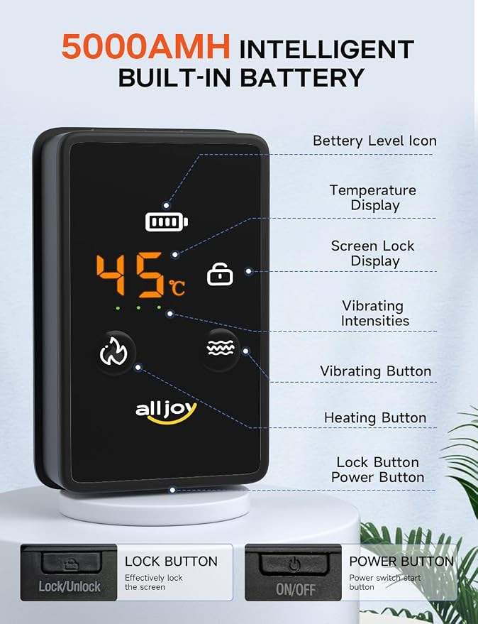 ALLJOY 67" Cordless Heating Pad - Image 6