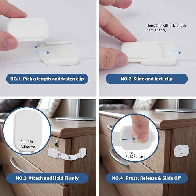 Child Proof Cabinet Locks - Image 4