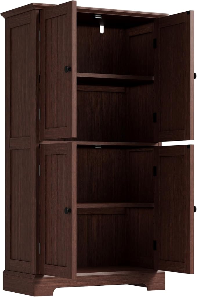 ChooChoo Bathroom Floor Cabinet, Farmhouse Bathroom Storage Cabinet - Image 9
