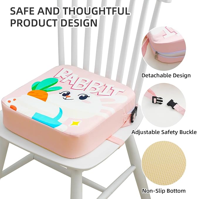 Toddler Booster Seat for Dining Table, Portable Kids Booster Seat - Image 5
