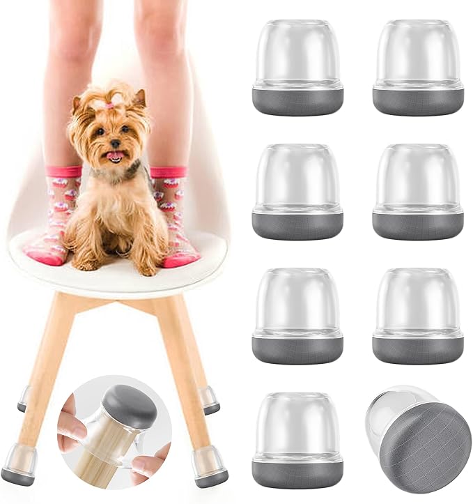 Clear Chair Leg Floor Protectors by MOYOHIMChairLegFloorProtectors