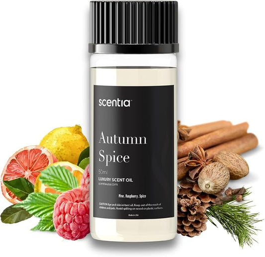 Scentia Autumn Spice Essential Oil – 50ml Fall Blend by Scentia