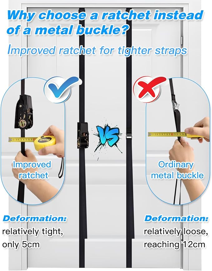 Brebebe Upgrade Door Anchor for Resistance Bands Exercise, Home Gym Workout - Image 8