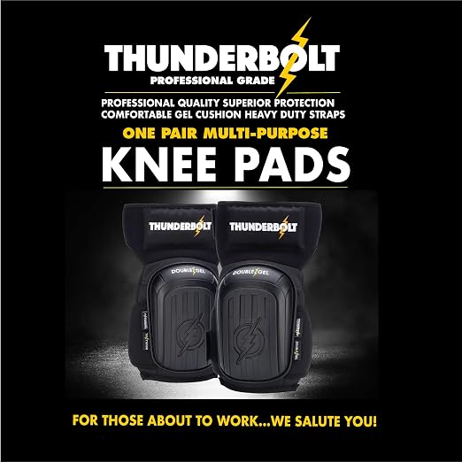 Thunderbolt Knee Pads for Men Construction Knee Pads for Work for Men and Women - Image 9