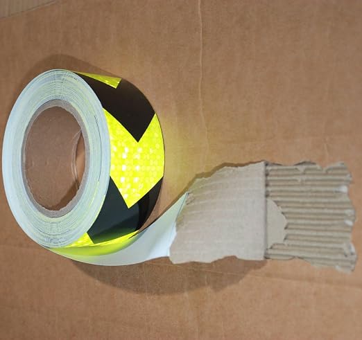 Reflective Tape 2 inch X 166 feet, Outdoor Waterproof Hazard Conspicuity Safety - Image 2