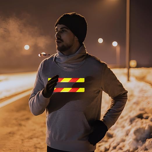 Industrial Reflective Tape Outdoor Waterproof 1 inch Wide, High Visibility - Image 9