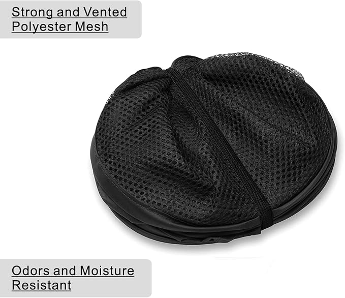 BATTOO Deluxe Strong Mesh Pop up Laundry Hamper Basket - Image 3