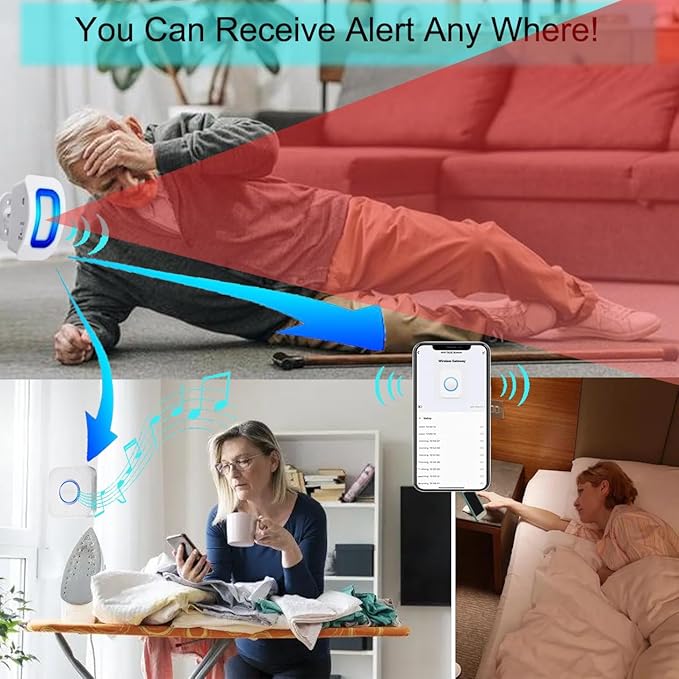 WiFi Smart Bed Sensor Alarm and Fall Prevention - Image 3