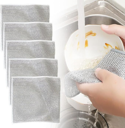 Multipurpose Wire Dishwashing Rags by ROWPOZ