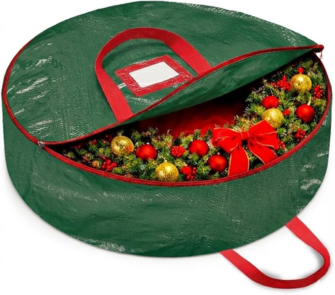 ZOBER Christmas Wreath Storage Container 30 Inch by ZOBER