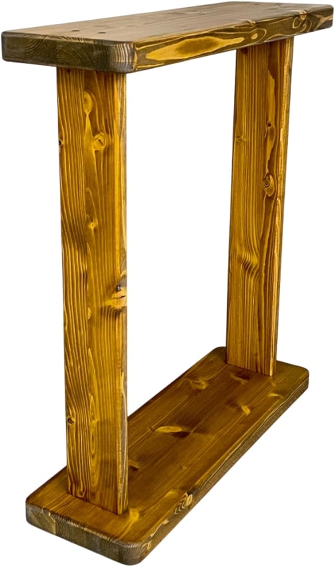 Skinny Side Table 7 inch Wide for Small Apartment Between Chairs, Very Narrow - Image 6