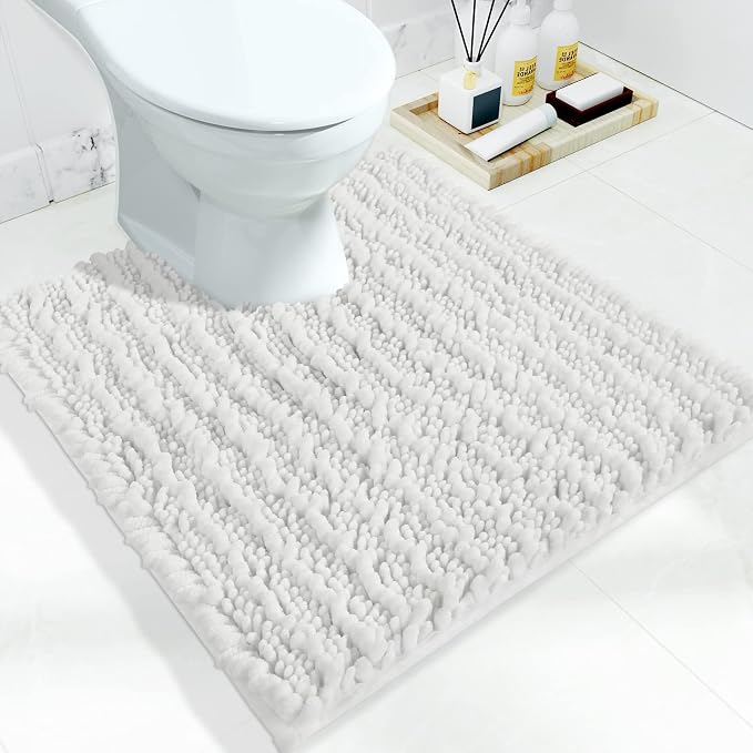 Yimobra Toilet Rug U Shaped Washable 24x24 Inch by Yimobra