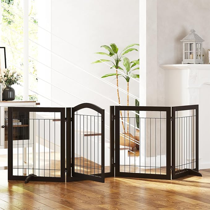 SPIRICH 96-inch Extra Wide 30-inches Tall Dog Gate - Image 3