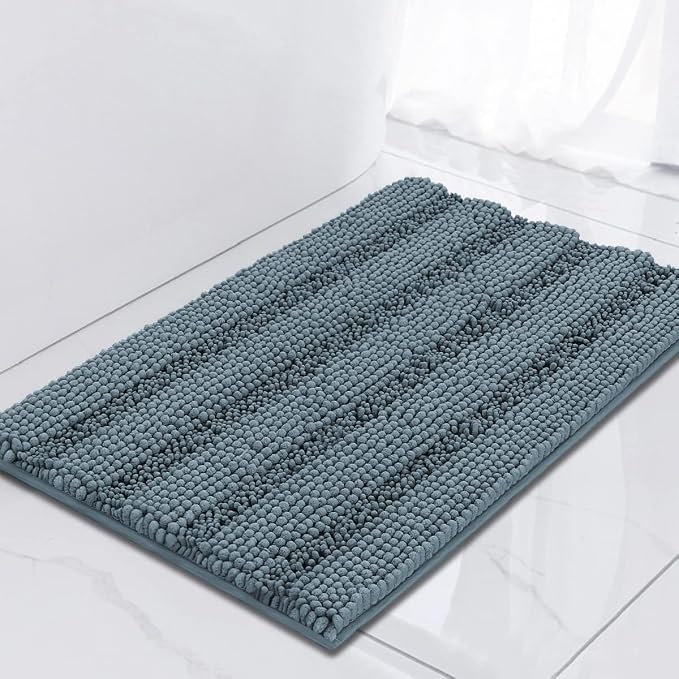Turquoize Bathroom Rugs and Mats 1-Piece Bath Mat Set Non Slip Bath Mats by Turquoize