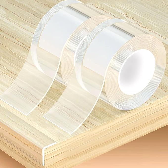 Clear Soft Corner Protectors for Furniture Strip, 2 in x 13.12 FT x 2 Rolls by Unknown