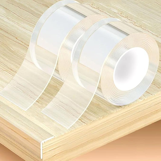 Clear Soft Corner Protectors for Furniture Strip, 2 in x 13.12 FT x 2 Rolls by Unknown