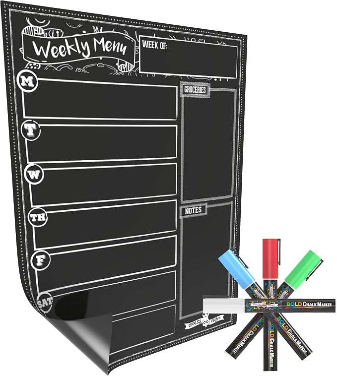 CHALKY CROWN Magnetic Dry Erase Menu Board - Image 6