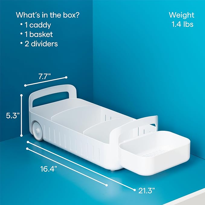 YouCopia RollOut Caddy Rolling Storage Bin - Image 4