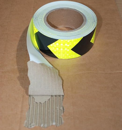 Reflective Tape 2 inch X 66 feet, Outdoor Waterproof Hazard Conspicuity Safety - Image 2