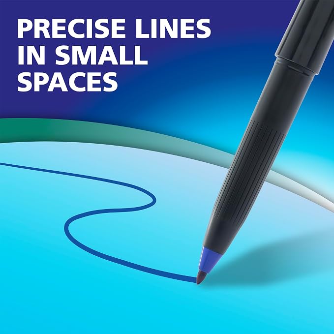 EXPO Wet Erase Markers, Semi-Permanent, Ultra Fine Tip, Organizing - Field & Grace