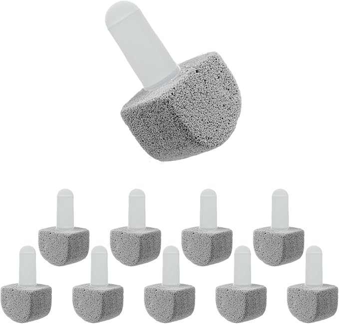 10 Packs Pumice Stone for Toilet Cleaning, Pumice Toilet Bowl Cleaning for by YINGMORE