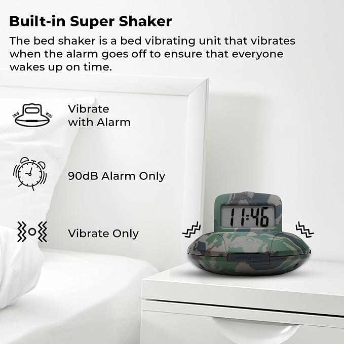 Sonic Alert Digital Alarm Clock - Image 3