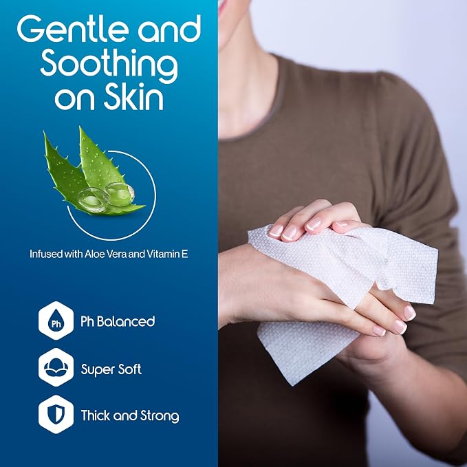 Inspire Adult Wet Wipes, Wash Cloths, Incontinence & Cleansing - Image 4