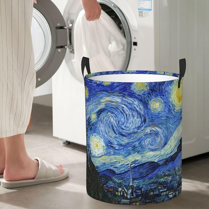 Laundry Basket Floral Wild Collapsible Large Capacity, 63 Dirty Clothes Basket - Image 3
