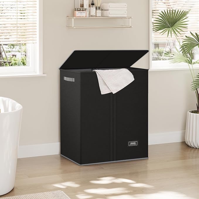 SOLEDI Double Laundry Hamper - Field & Grace
