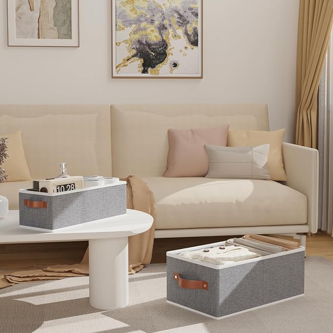 OUTBROS Cube Storage Unit Boxes, Foldable Bins - Image 7